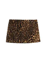 Fashion Long Sleeve Blazers Top Women 2 Pieces Leopard Printed Mini Skirt Sets Women's Suit Two Piece Set Women Outfit - Image 6