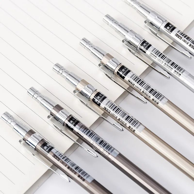 2 pcs/lot 0.5mm chenguang Korean Fashion Metal Mechanical Pencil School Office Supply Lead Pencils Gift Stationery 3