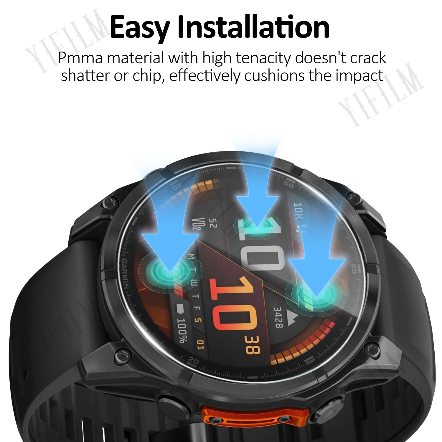 Premium 9H Tempered Glass Screen Protector with Auto Alignment Tool - Anti-Scratch HD Clear