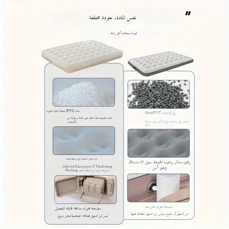 وسادة هوائية Mountainhiker في الهواء الطلق المحمول...