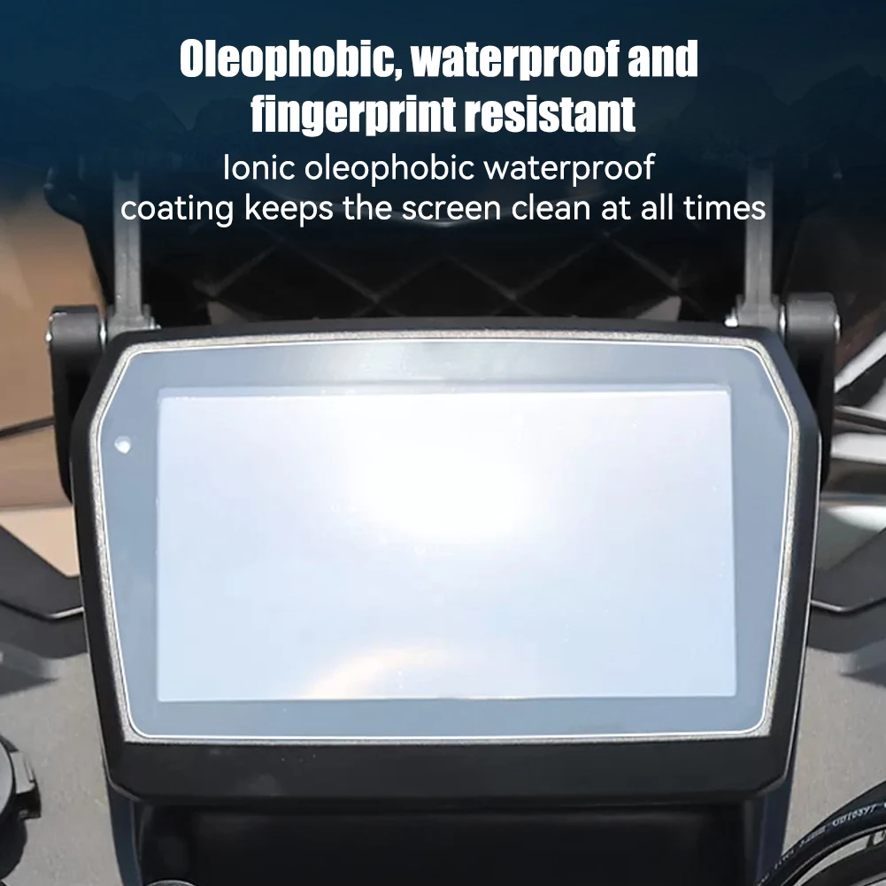 Motorcycle Screen Protector 1Pc TPU Motorcycle Dashboard Screen Protector Film Cover For Loncin VOGE DS525X 525DSX DSX 525 DSX DS525X