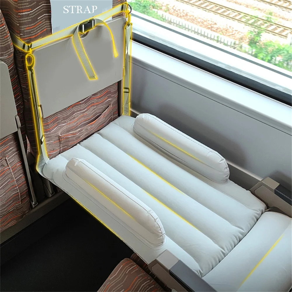 Baby Child Inflatable Mattress Air Bed for Car Plane High Speed Rail Travel