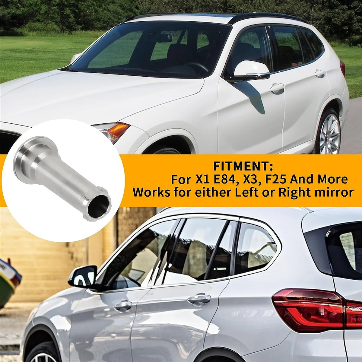 Rearview Mirror Shaft Reflector Shaft Rearview Mirror Hinge Fixed 233640010 for BMW X1 X3