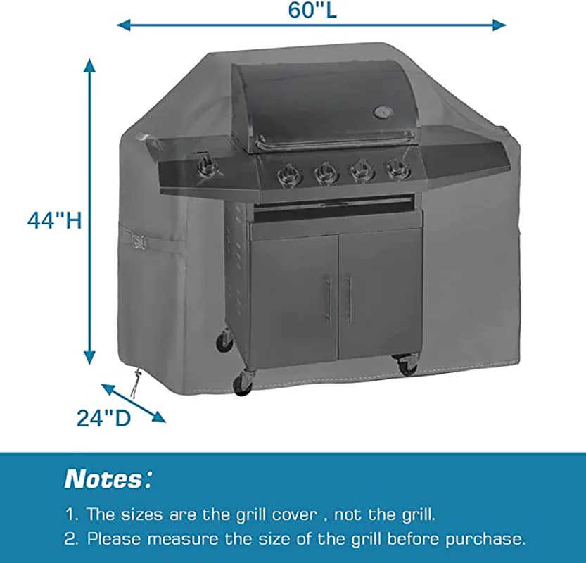 Outdoor grill cover Heavy Duty grill cover Grill grill cover dust and water resistant 3