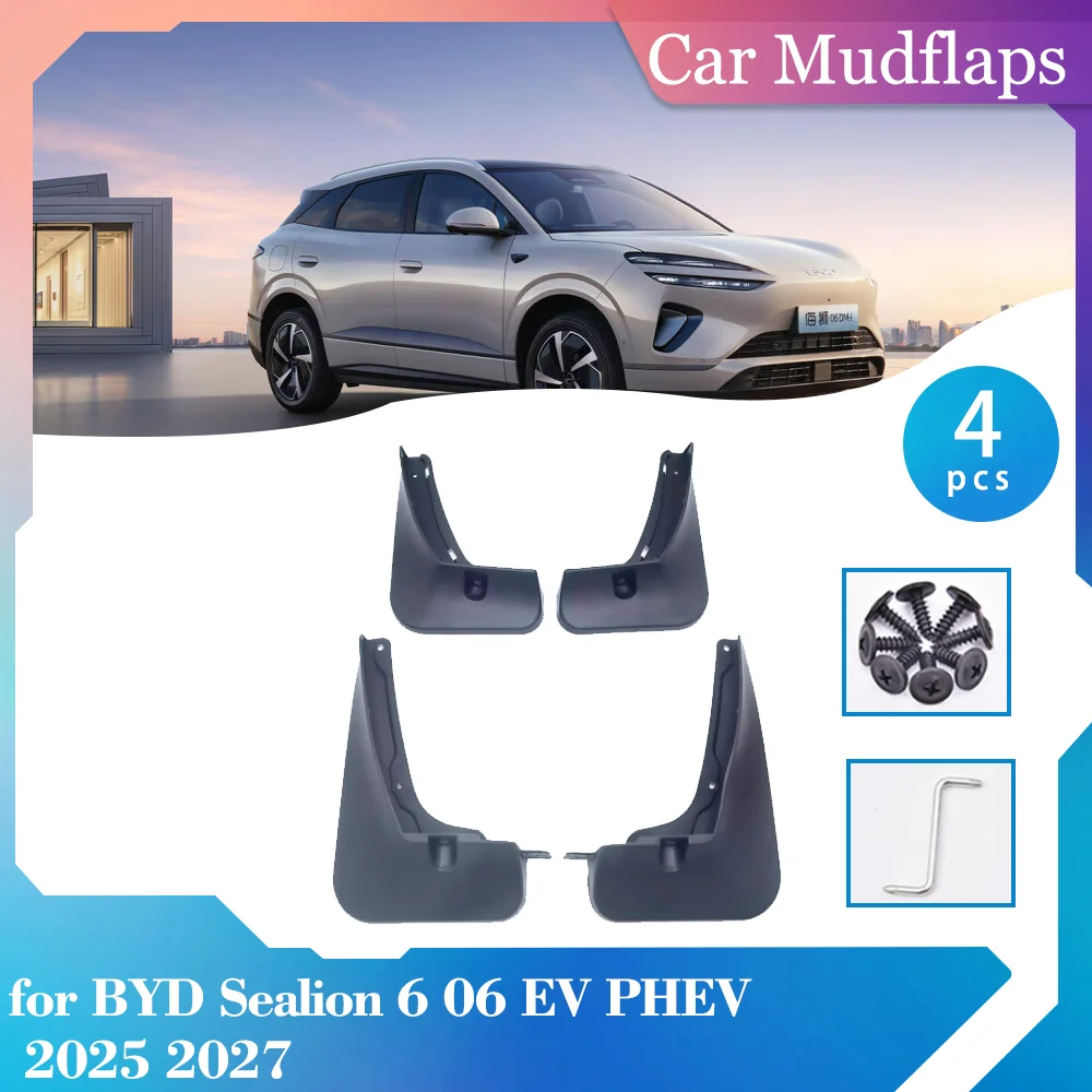 BYD Seal U Song Plus Dm-i Ev 2023-2024 Mud Flaps Champion Edition Mudflaps Splash Guards Mud Flap Front Rear Mudguards Fender - 34