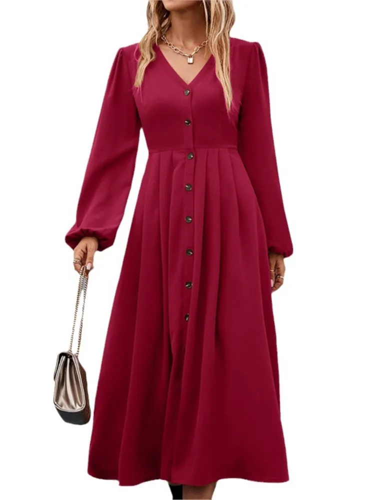 Best Fall Casual Dress for Women in 2024: Real-World Wear Test of the  Korean A-Line Maxi