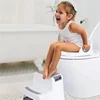 Baby Potty Training Toilet Seat with Soft Cushion Handles, Haute Collection, Double Anti-Slip Design and Splash Guard 4