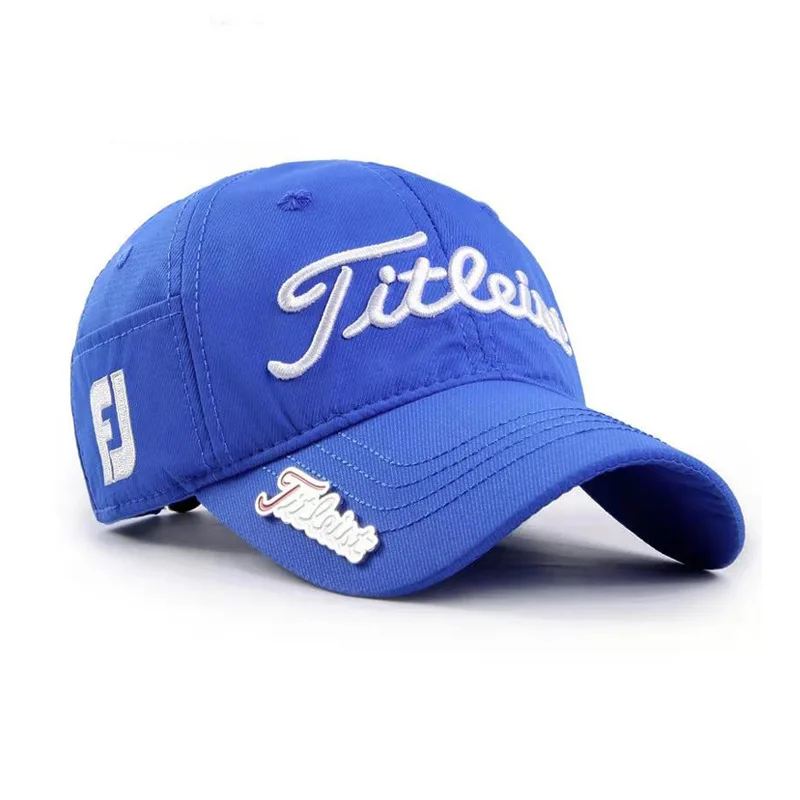 Unisex Cotton Golf Baseball Caps Summer Men Women's Breathable Sunshade