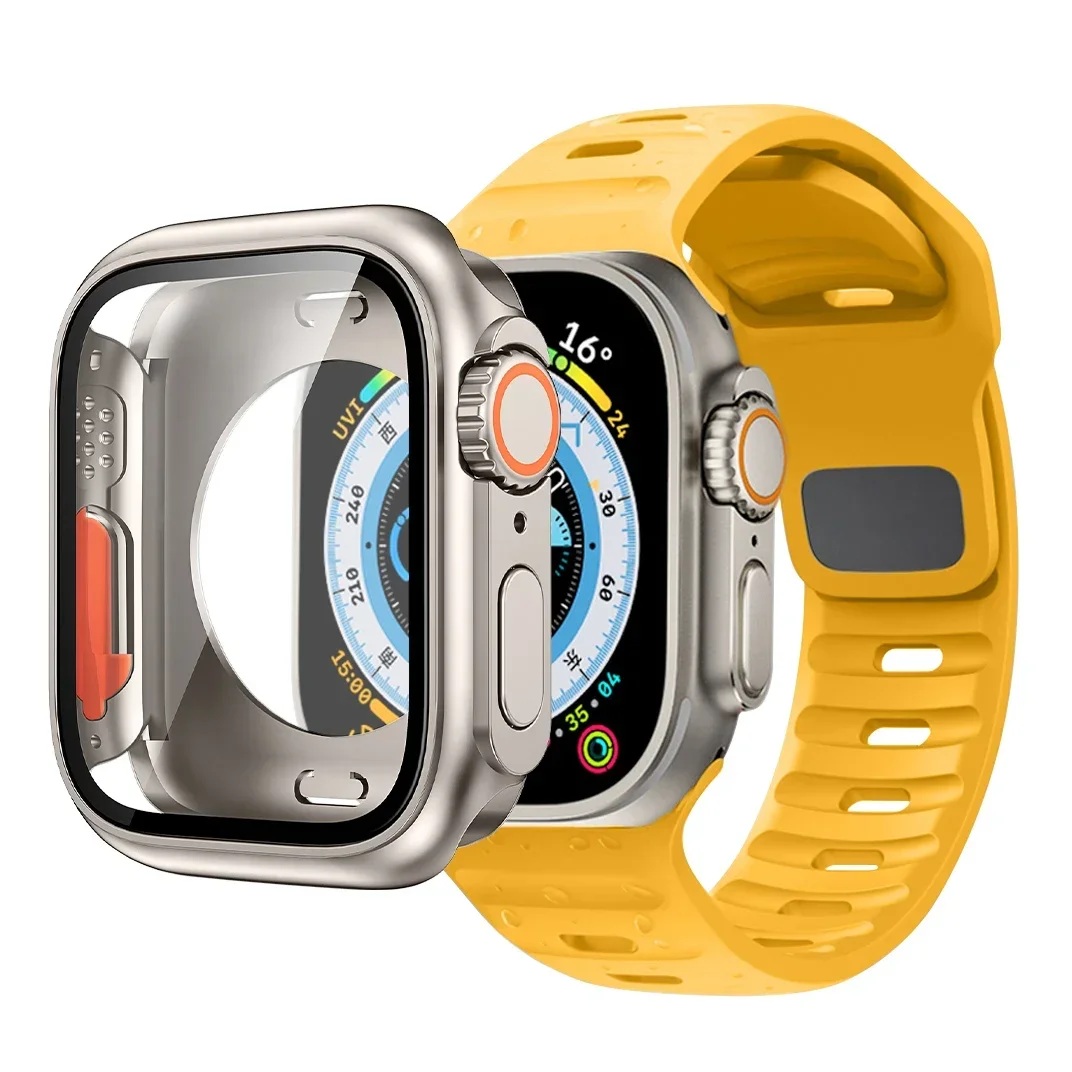 Silicone Smart Bracelet with Ultra Protective Case