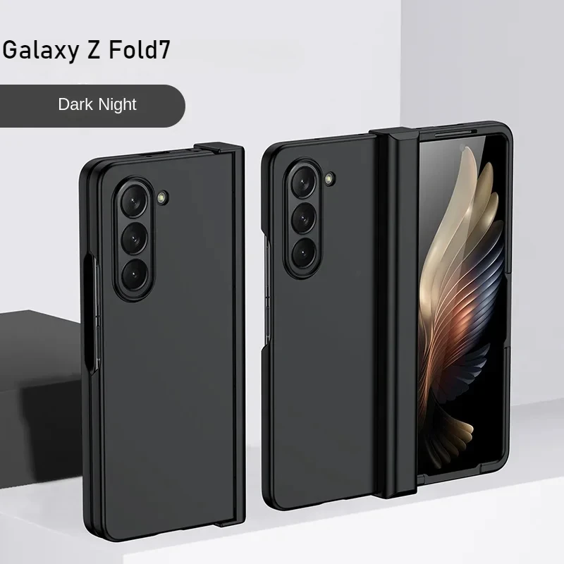 Sleek Matte Finish Folding Hinge Phone Case - Anti-Fingerprint Protection