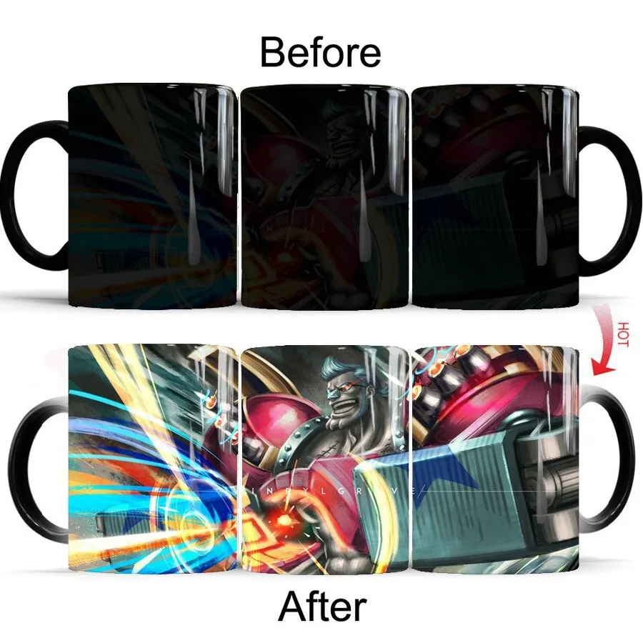 Caneca Roronoa Zoro Preta E Verde Cerâmica 280ml Oficial Toei One Piece  1  Mgv5k8s0uc