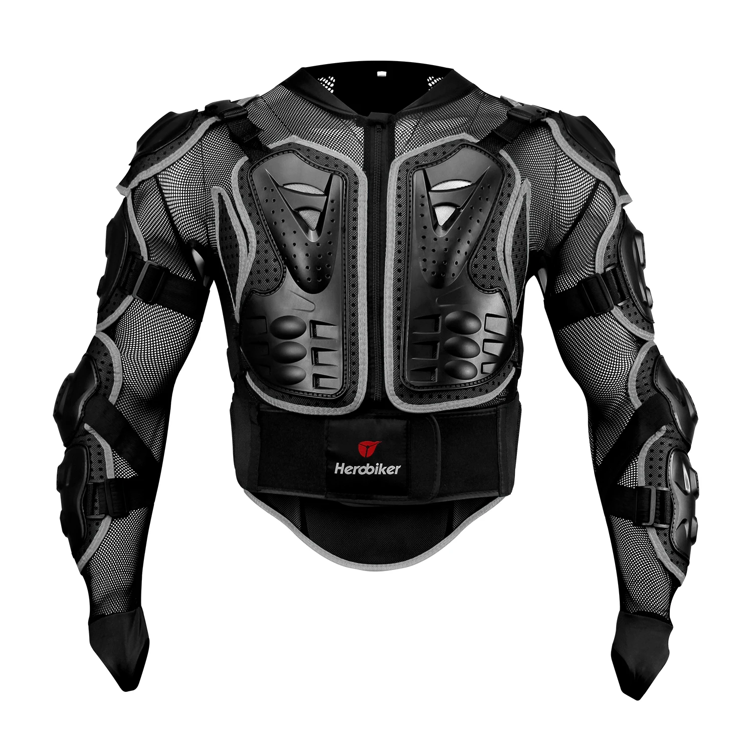Men's 5XL Full Body Armor Motorcycle Jacket - Premium Motocross Protective Gear