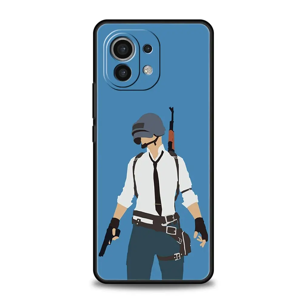 Cool Cartoon Gun Soft TPU Phone Case Cover