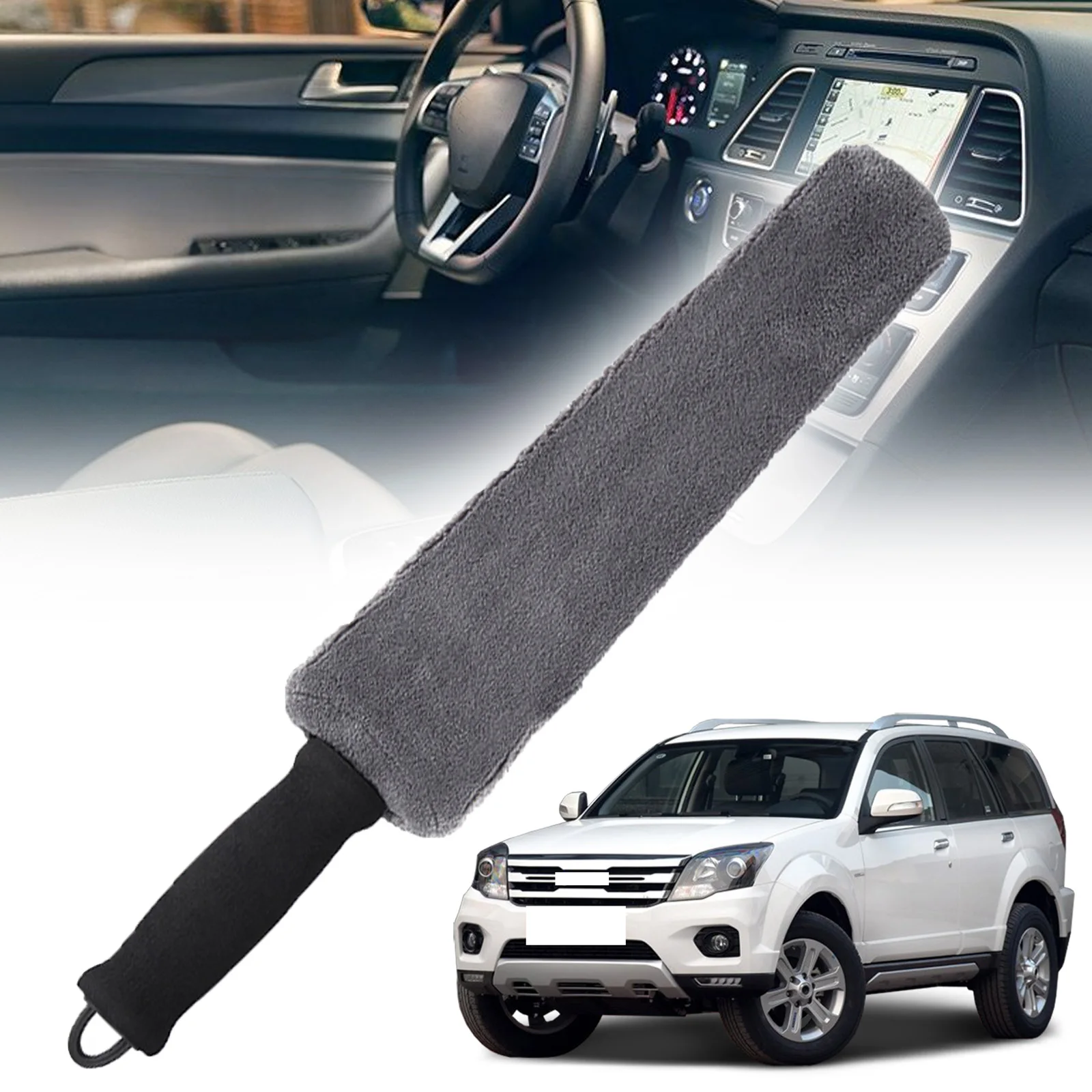 

Щетка для вентиляционного отверстия автомобиля, щетка из микрофибры для ухода за салоном автомобиля