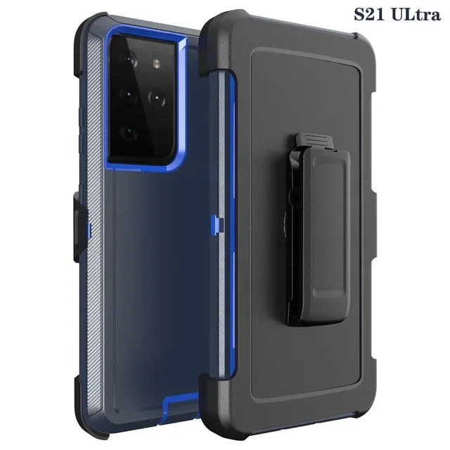 Durable 3-in-1 Armor Case with Belt Clip and OTT-BOX Cover