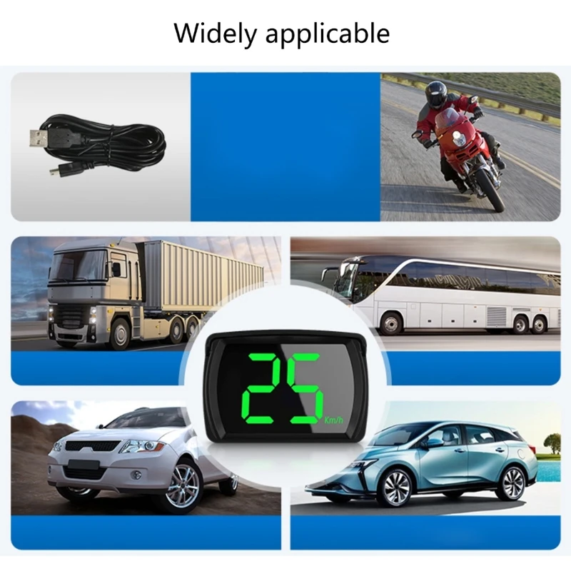  溸 LED HUD ڵ  ÷ ӵ  USB  