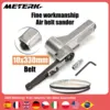 3/8" Air Belt Sander Air Angle Grinding Machine with Sanding Belts for Air Compressor Sanding Pneumatic Tool Set 16000RMP Tools 1