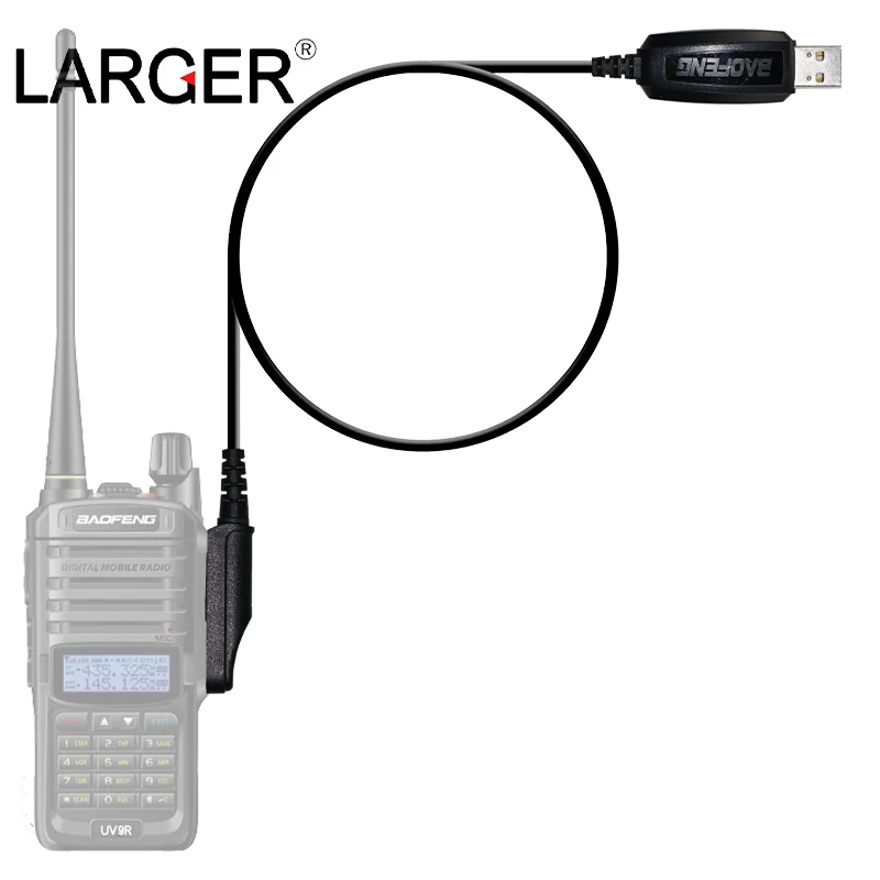 

USB intercom programming cable with USB driver, suitable for BAOFENG two-way radio BF-9700 A58 UV-9R Plus