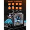 200A Dual Voltage IGBT Inverter MIG Welder 5-in-1 Flux Core Gas Gasless MMA STICK TIG SYN LCD Overheat Overcurrent Protections 5