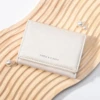 Minimalist Women's Card Bag Pearl Shining PU Wallet Fashion Gold and Silver Short Zero Wallet 4