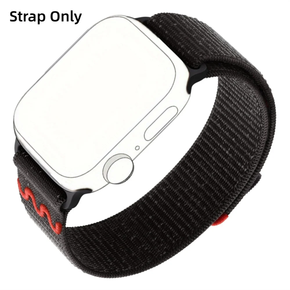 Nylon Sport Loop Bracelet for Apple Watch - Stylish and Durable Strap Replacement