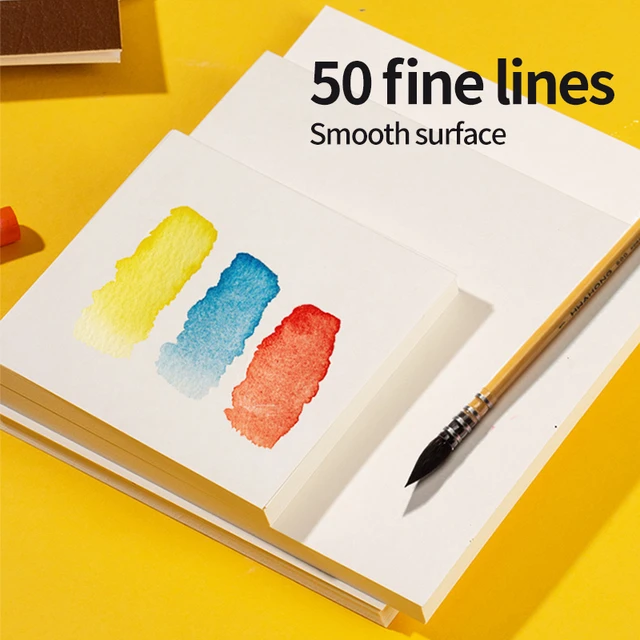 50 feuilles papier pour aquarelle