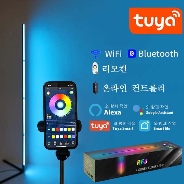 다양한 조명 효과와 쉬운 설치로 현대적인 공간을 완성하는 RGBIC LED 플로어 램프