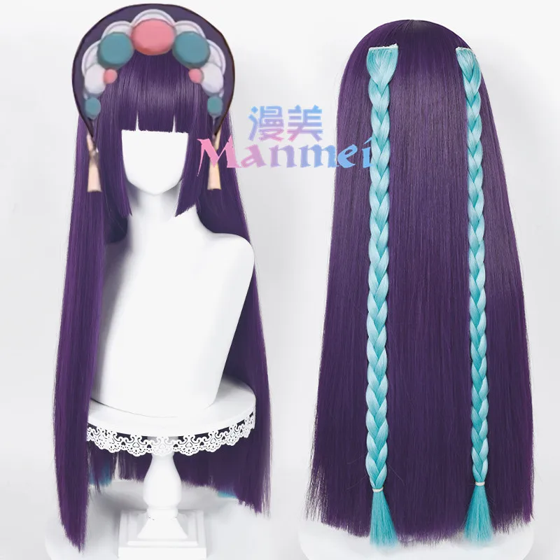Yunjin искусственная игра Genshin ударопрочный Косплей парики устойчивый меч руки