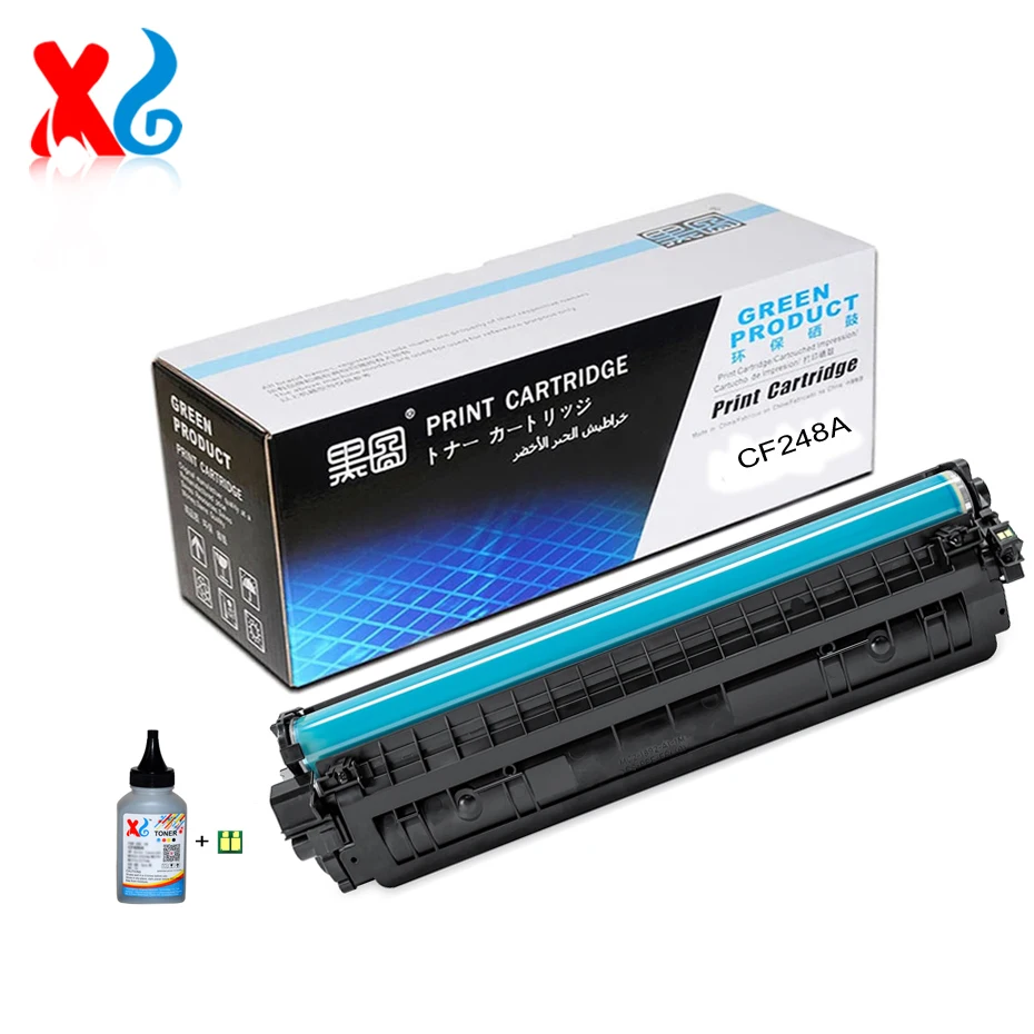 Compatible CF248A Toner Cartridge For HP Laserjet Pro M15a M15w M28a M28w 1K With Chip