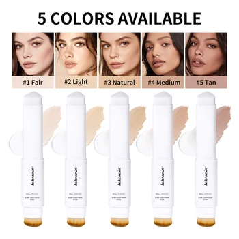 Color Changing Foundation Stick Korean Cover Cream Stick High Coverage Waterproof 2