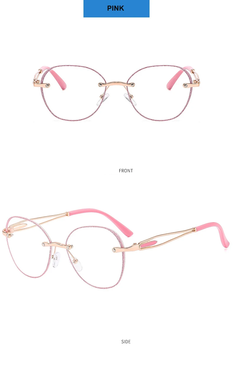 High-end-Lesebrille Mode Junge Brille Rahmen Für Frauen Anti-blau Licht Hd Ultra-licht Lesebrille JH258 – Detail 9