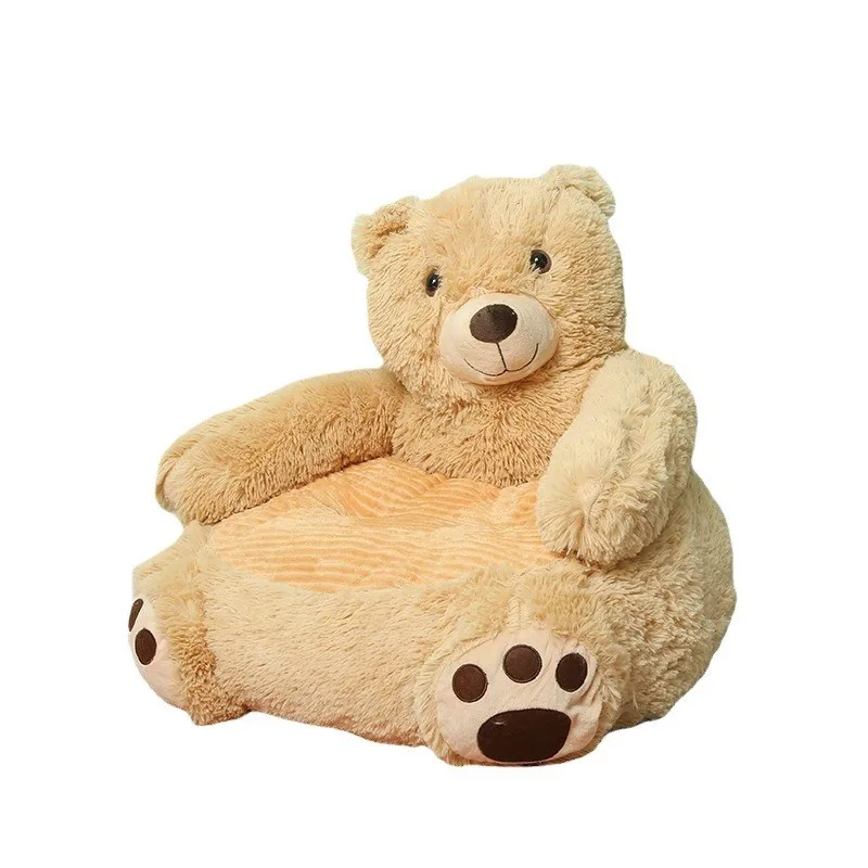 K-star Plush Animal Teddy Bear Sofa Chair Home Bedroom Children's Sofa Baby Lazy Person Tatami