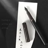 HERO Black Forest Metal Fountain Pen Titanium Black Extra Fine Nib Beautiful Tree Texture Excellent Writing Gift Pen 5
