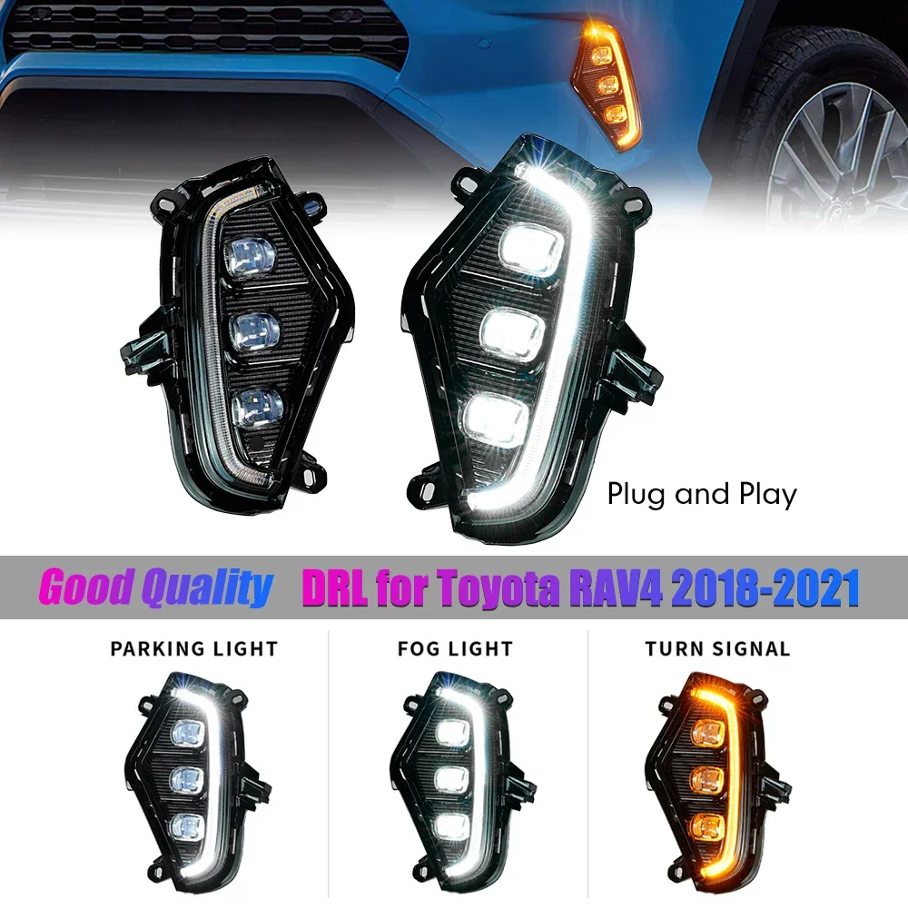 

Пара автомобильных ламп для Toyota RAV4 2018-2021