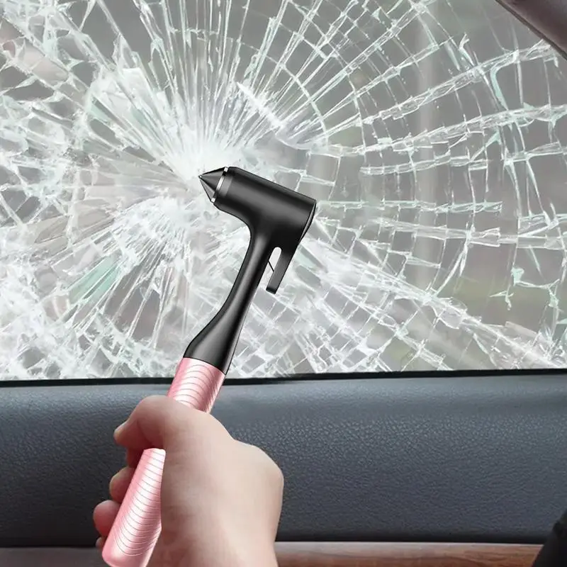 Car Safety Hammer Automotive Escape Tool Fireproof Safety Car Escape Tool With Seat Belt Cutter Vehicle Survive Accessories