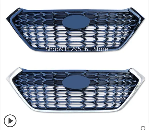 

Suitable for Hyundai Tucson 2015-2018 high quality chrome plated front bumper radiator grille radiator grille 1PCS With logo