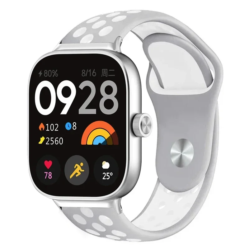 Premium Silicone Wrist Strap for Smartwatches - Comfortable and Stylish Bracelet Accessory