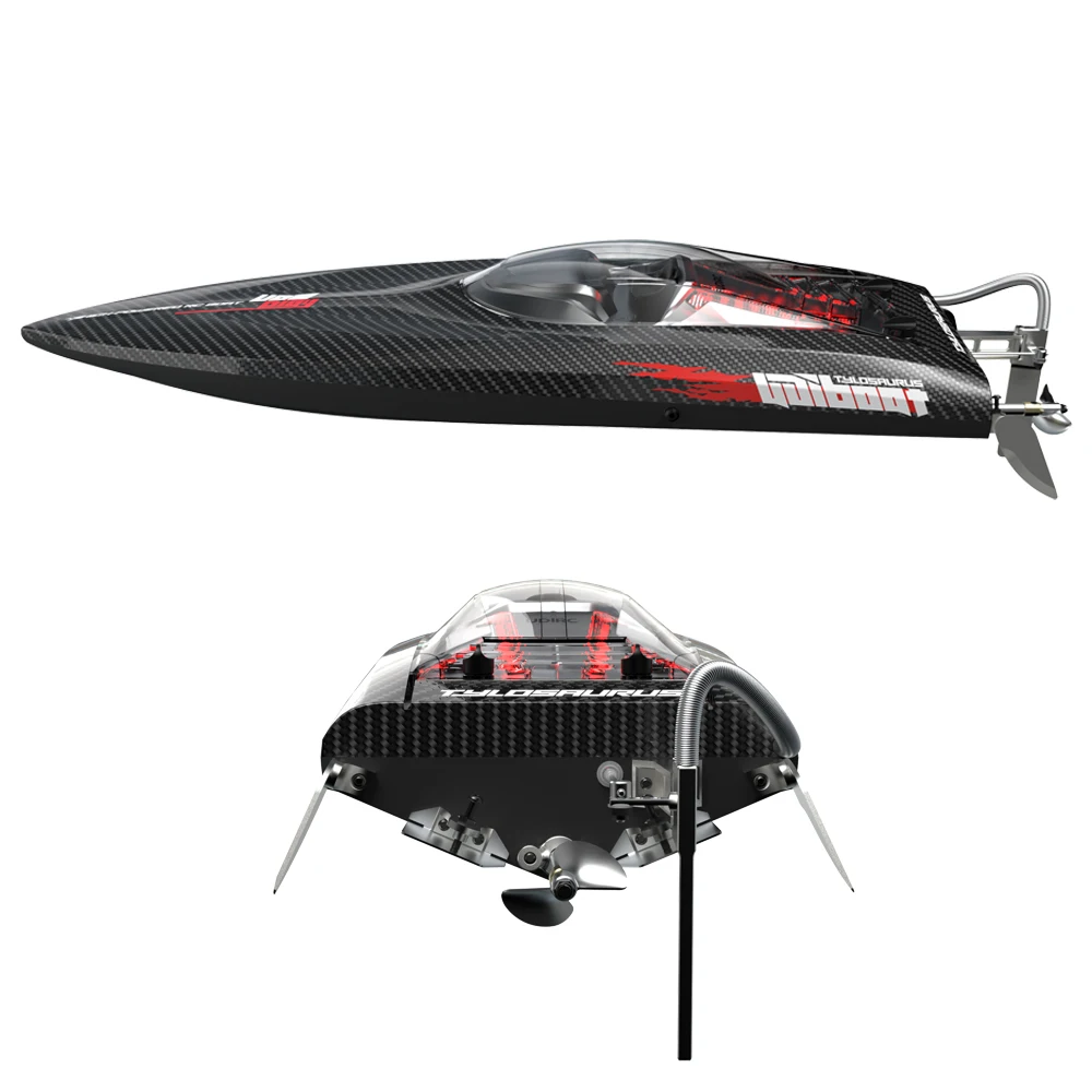 UDI022 RC Speedboat 650MM 50KM/H High Speed Boat 2.4G Brushless Radio Control Alloy Steel Boat Toys support 4S Battery 4