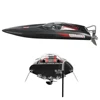 UDI022 RC Speedboat 650MM 50KM/H High Speed Boat 2.4G Brushless Radio Control Alloy Steel Boat Toys support 4S Battery 4