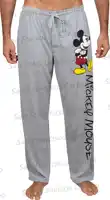 2024 New Summer Classic Mickey Mouse Cartoon 3D Printed Pajamas Casual Pants KID/Adult Comfortable Lightweight Unisex Loungewear 1