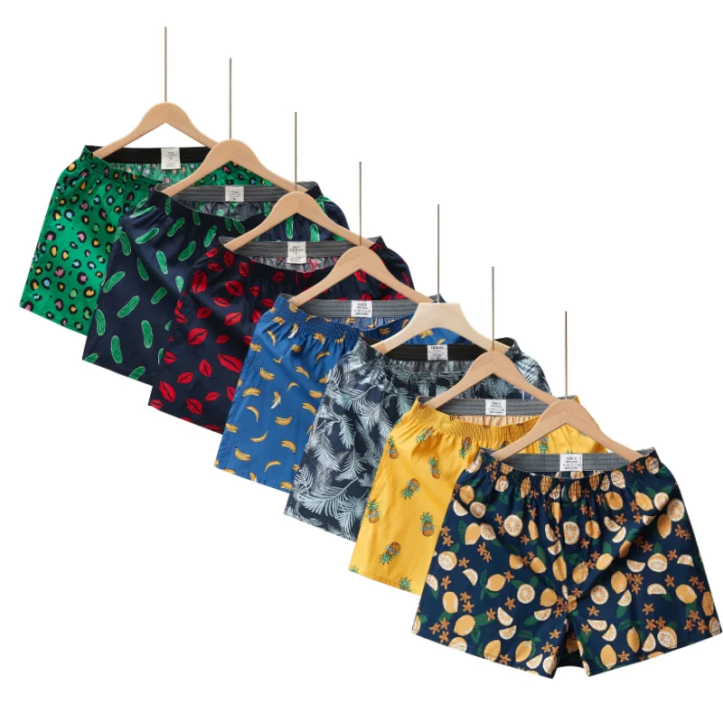 3pcs M-XL Mens Underwear Boxers Shorts Cotton Loose Underpants Men Pant Breathable Male Arrow Panties Boxershorts Men Shorts