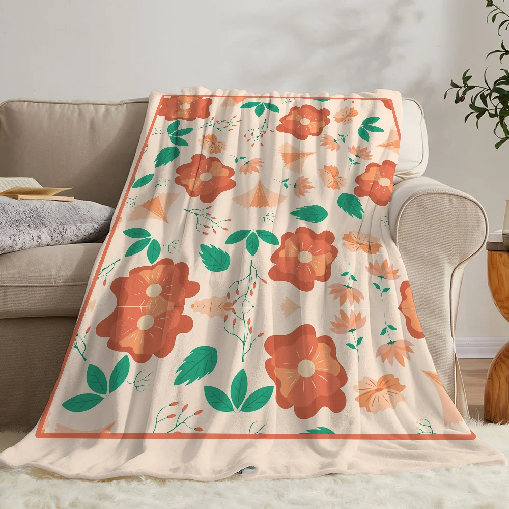 Flower Velvet Blanket King Size Thick Blankets for Winter Fluffy Soft Blankets & Throws Throw Blanket Oversized 200x300 Knee Nap 2