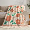 Flower Velvet Blanket King Size Thick Blankets for Winter Fluffy Soft Blankets & Throws Throw Blanket Oversized 200x300 Knee Nap 2