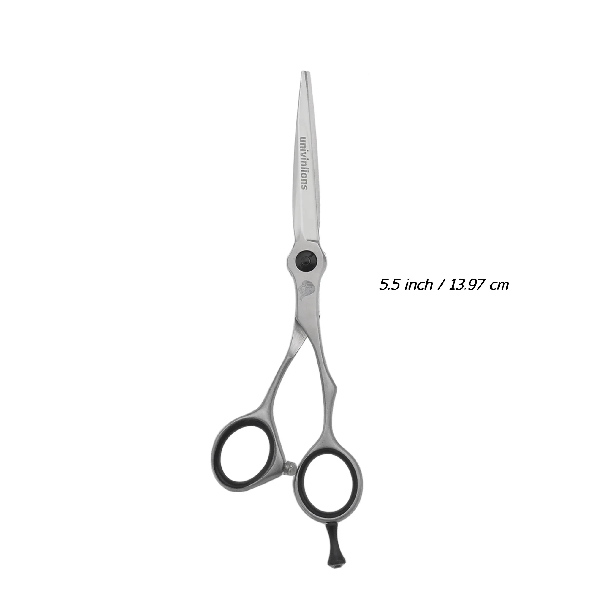 5.5/6.0/6.5 Inç Saç Kesme Makası Profesyonel Kuaförlük Makas Mat Gümüş Ince Berber Makası İnceltme Tarak Hediye