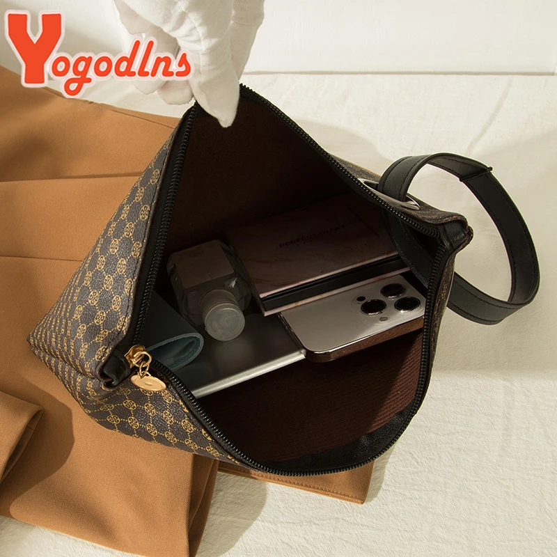 Yogodlns Women Wristlet Bag PU Leather Envelope Bag Shopping Totes Traveling Portable Purse Clutch Wallet Ladies Pattern HandBag