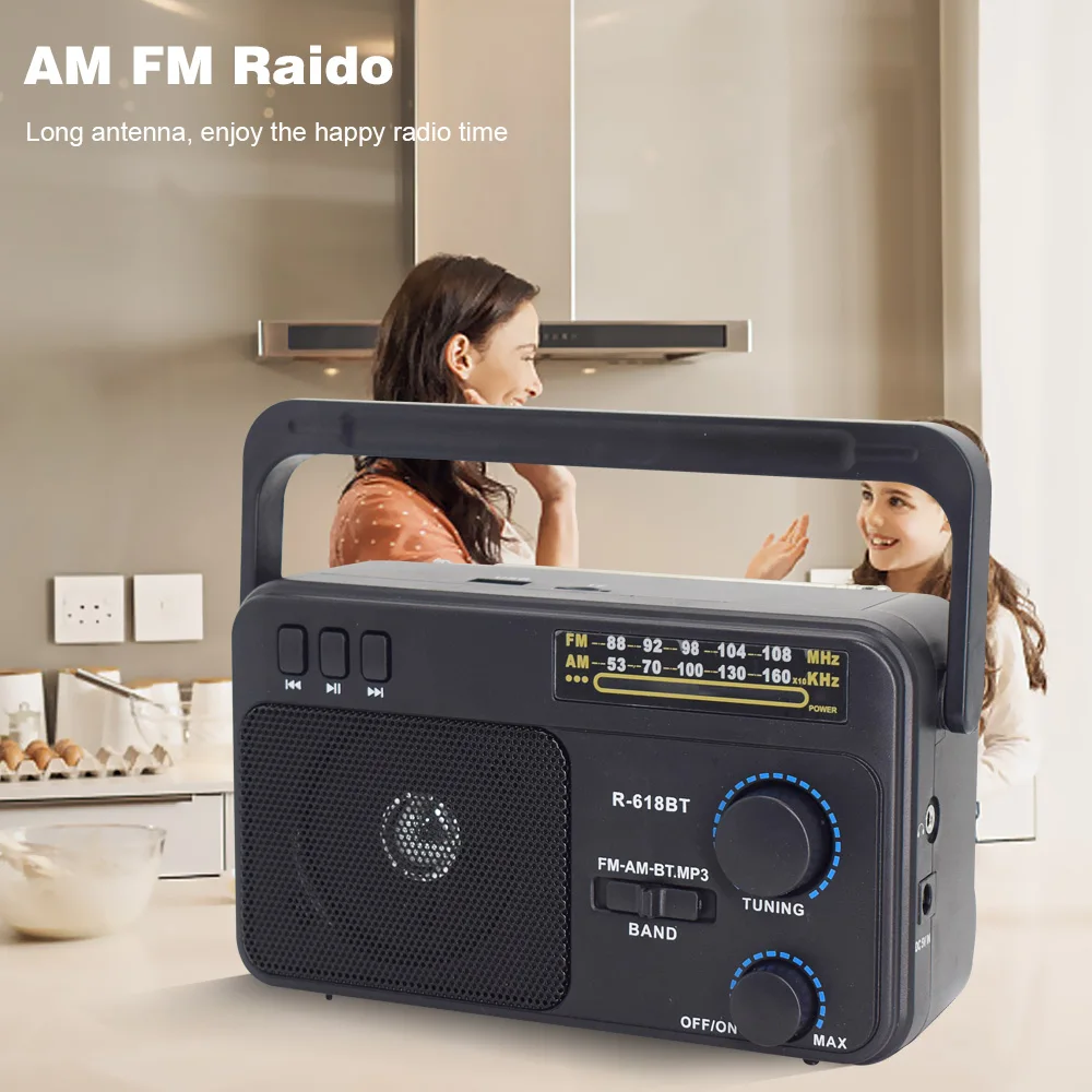 Radio-AM-FM-Radio-Transistor-Short-Wave-Radio-Powered-by-3V-Two-Battery ...