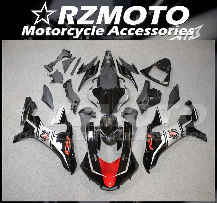 

Комплект обтекателей для мотоцикла из АБС-пластика, 4 подарка, подходит для YAMAHA YZF - R1 R1m 2015 2016 2017 2018 15 16 17 18, кузов красного и черного цвета