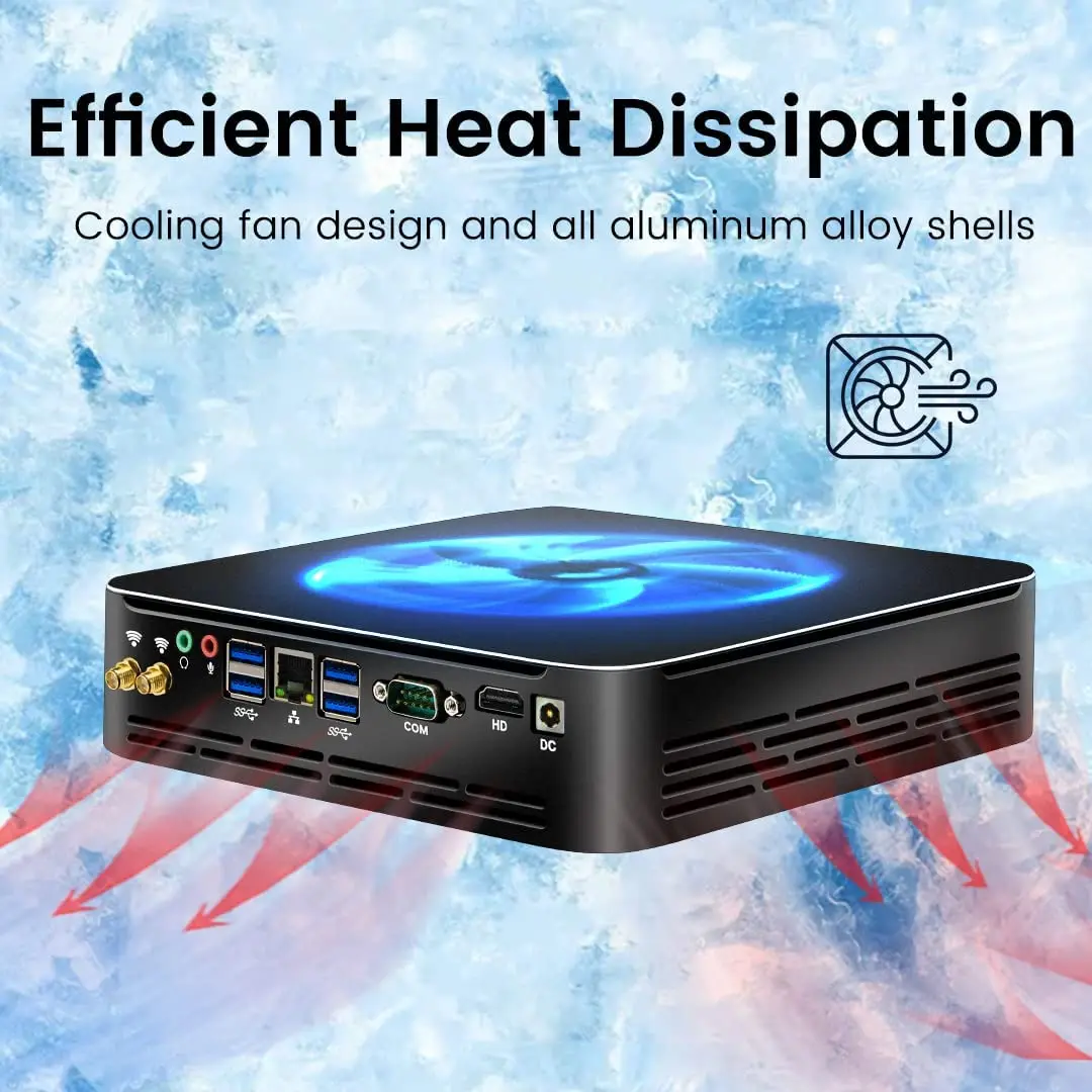 Partaker 11Th Gen Intel Mini Pc Windows 11 Core I9 11900 I7 11700 I5 11400 Computer Da Gioco Desktop Linux Htpc Uhd 750 8 Usb Wif