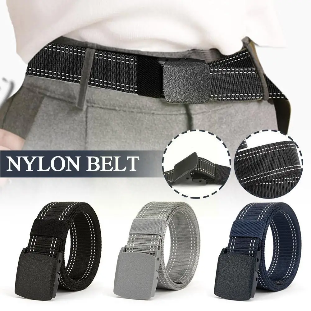 3.8X120cm UNISEX Automatic Nylon Army Tactical Mens Belt Military Waist Canvas Belts Outdoor Strap Military Belt for F3X2