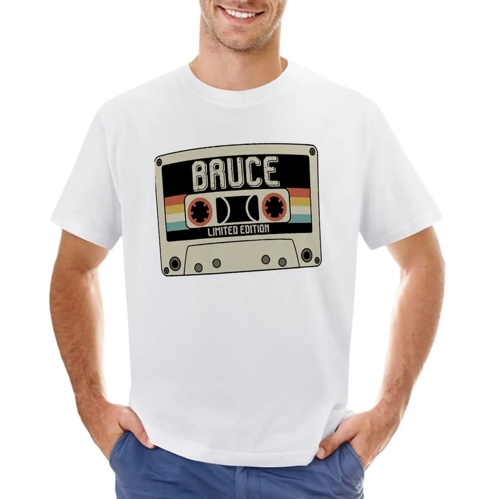 

The Birthday Boy Bruce Music Limited Edition Vintage Vintage Style Art T-Shirt blacks men workout shirt